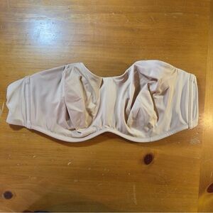 Delimira Calvena Strapless Bandeau Bra - Nude